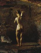 Study for William Rush Carving His Allegorical Figure of the Schuylkill River Thomas